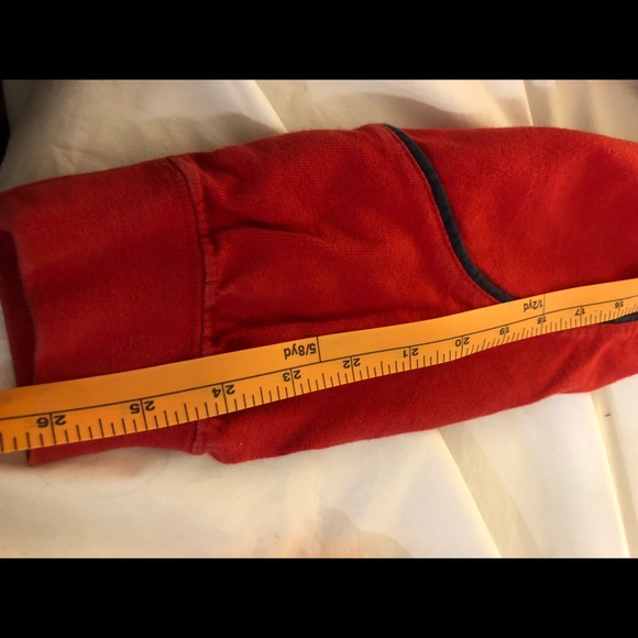 Vintage 1990s NFL New England Patriots thick long sleeve v neck embroidered logo - Picture 6 of 15